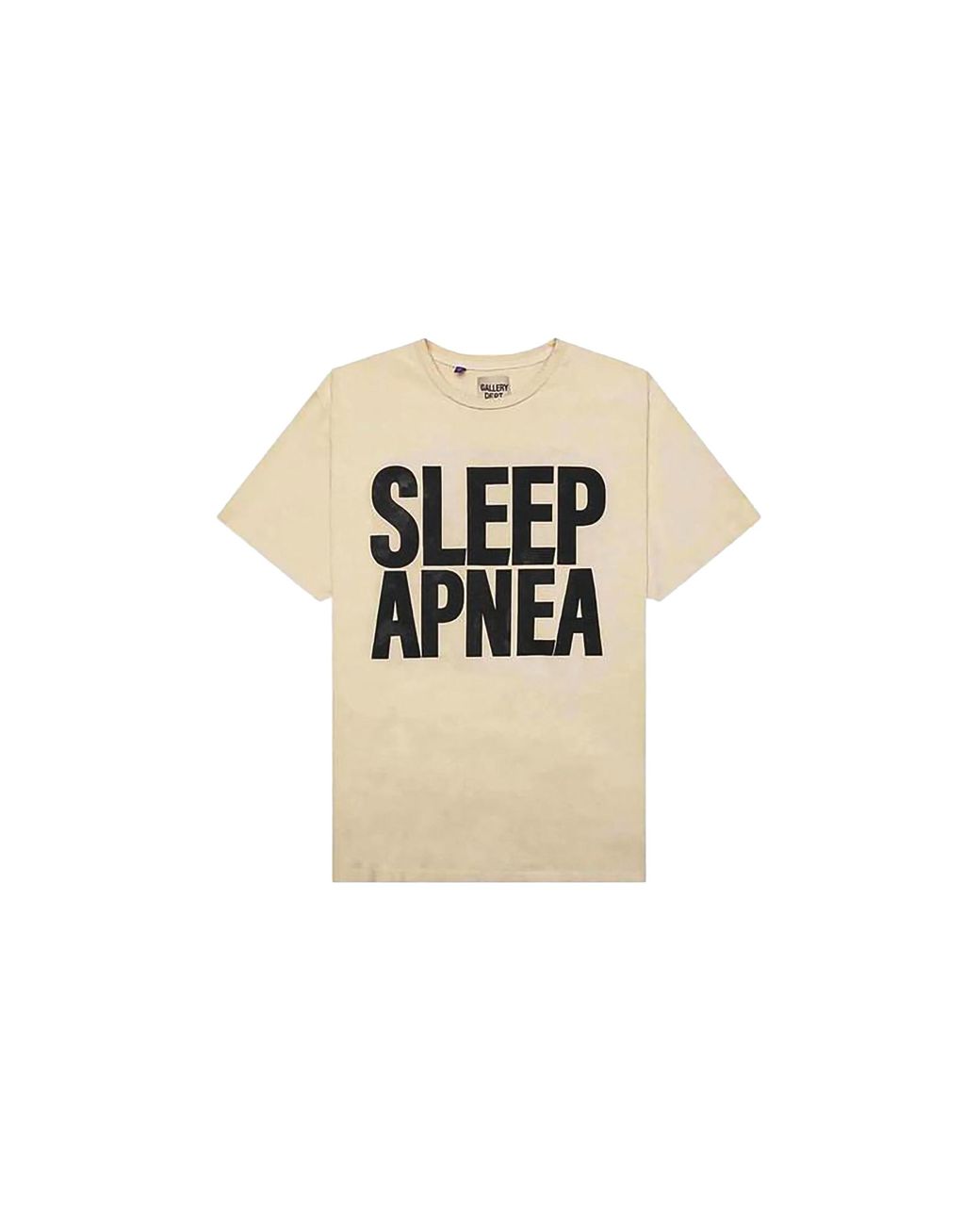 GALLERY DEPT. Black Sleep Apnea Logo T-Shirt "Antique & Gd236" for men