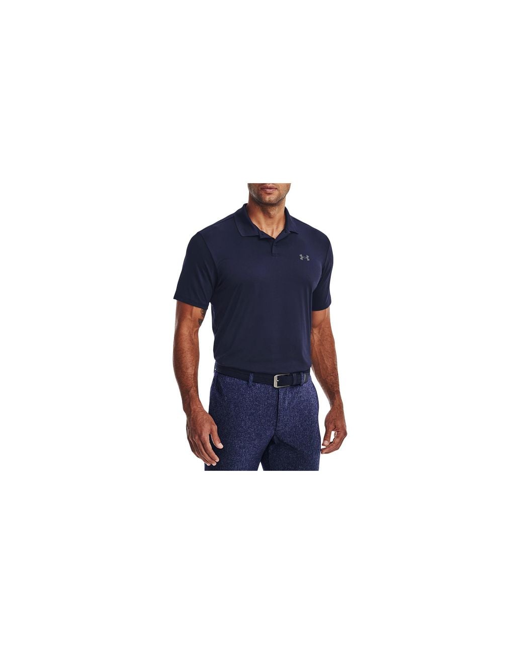 Under Armour Blue Matchplay Polo Shirt "Midnight Pitch" 1377374 410" for men