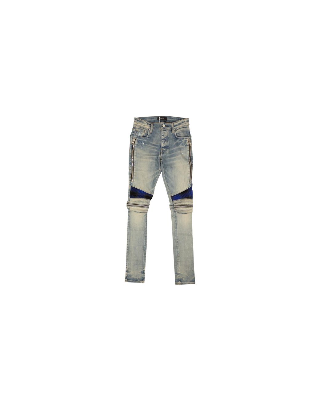 Amiri Black Plaid Mx2 Jean "Clay" Mds120 408" for men