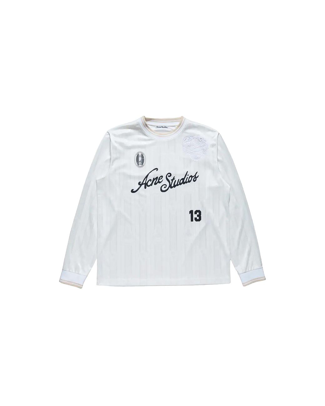 Acne Black Logo Sports Jersey Top Bl0437 100" for men