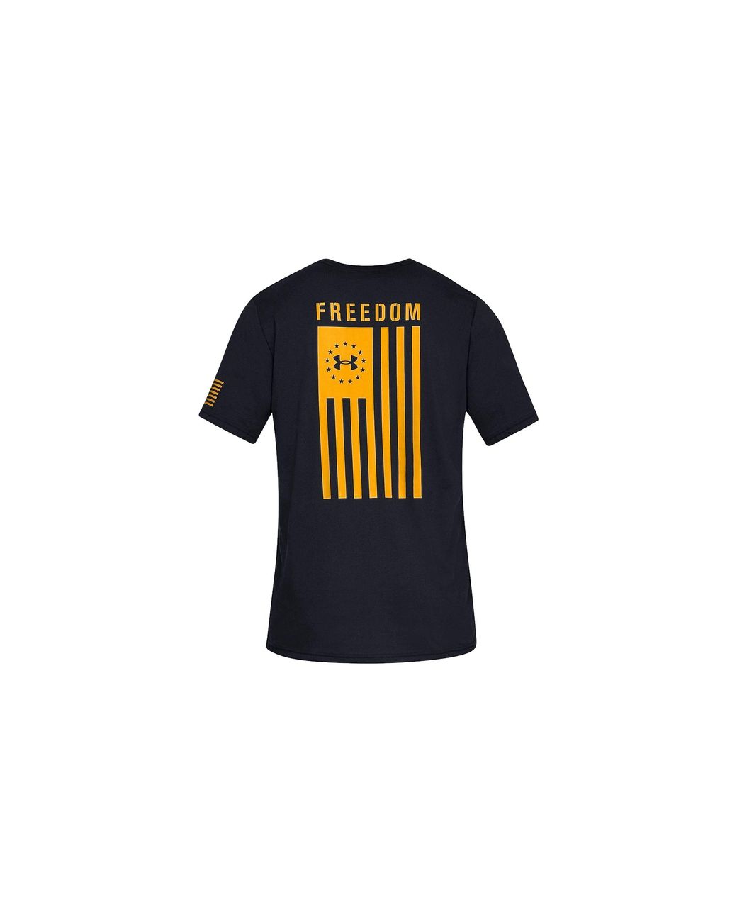 Under Armour Black Freedom Flag T-Shirt Steeltown" 1333350 003" for men