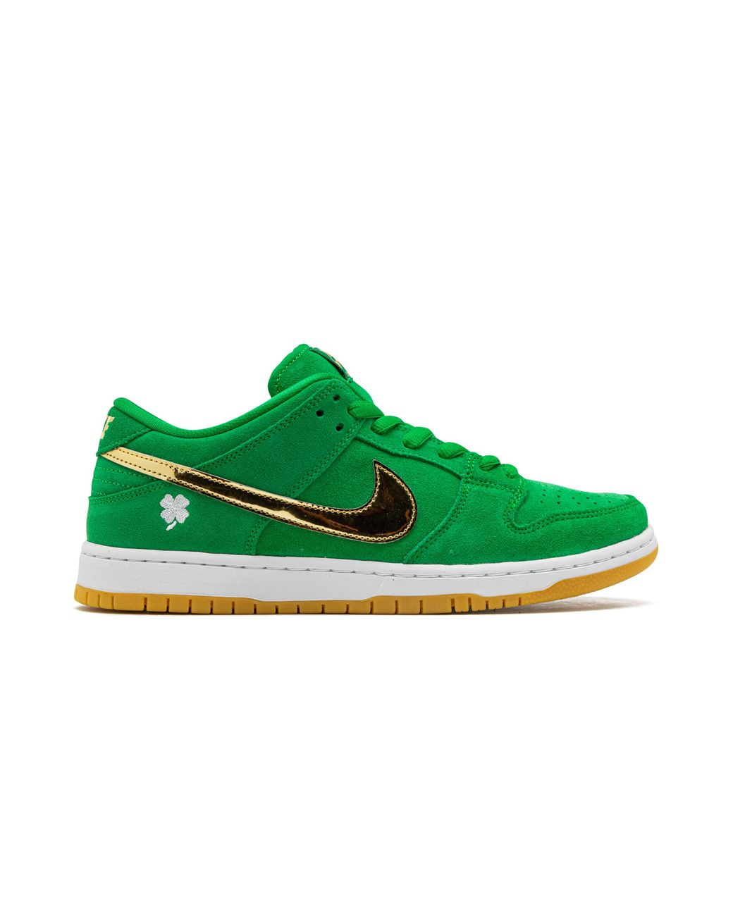 Nike Green Sb Dunk Low Pro "St. Patrick's Day" Bq6817 303" for men