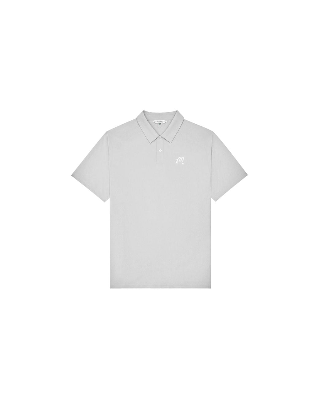 Malbon Golf Black Fairway Polo Shirt "Micro Chip" 9402 Mic" for men