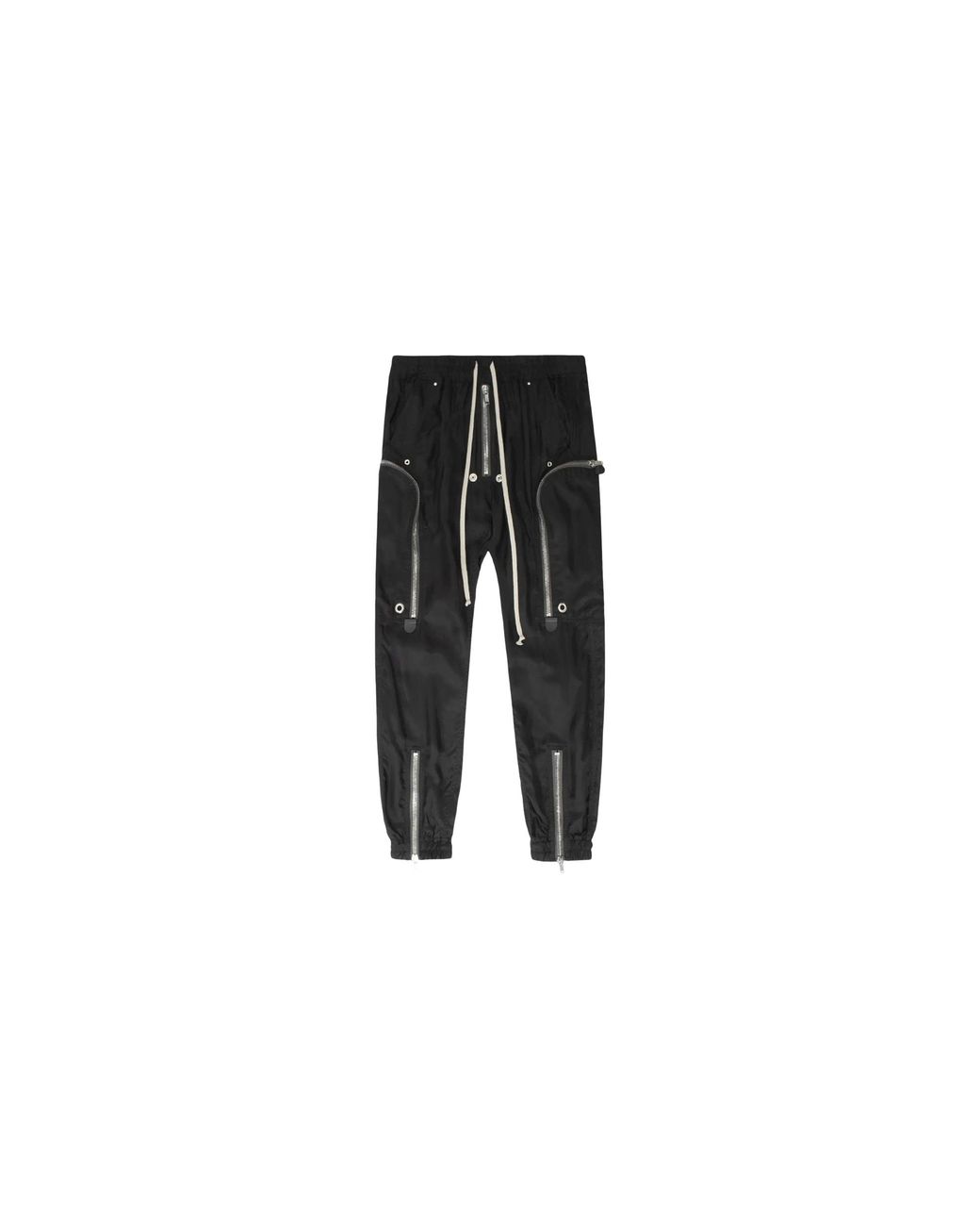 Rick Owens Black Bauhaus Cargo Pants Ru01F2377 Te 09" for men