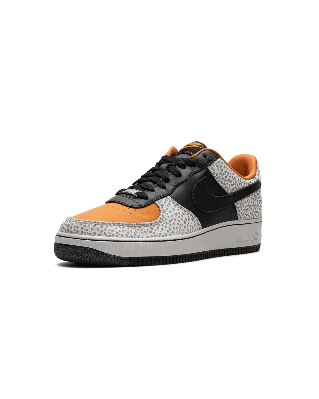 Nike Black Air Force 1 Low Supreme "Safari" 318776 801" for men