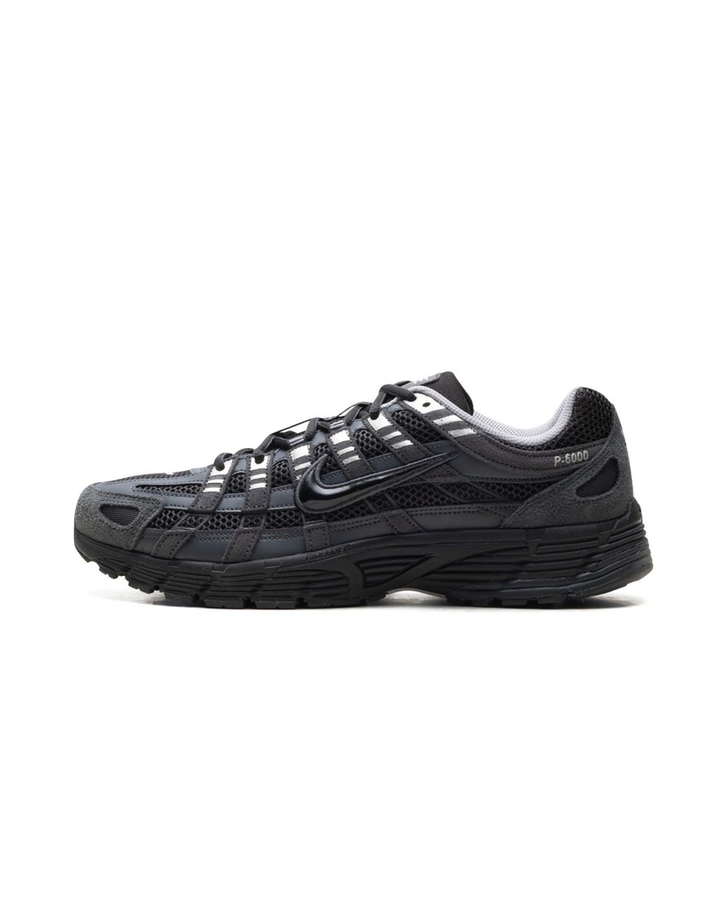 Nike Black P-6000 Suede "Anthracite Metallic" Hf0015 002" for men