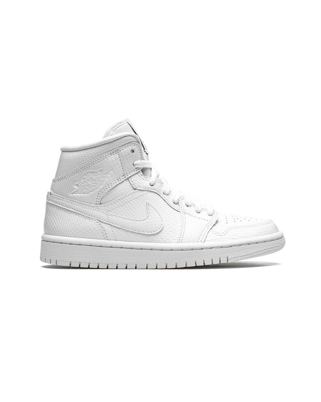 Nike Black Air 1 Mid Snakeskin" Bq6472 110"