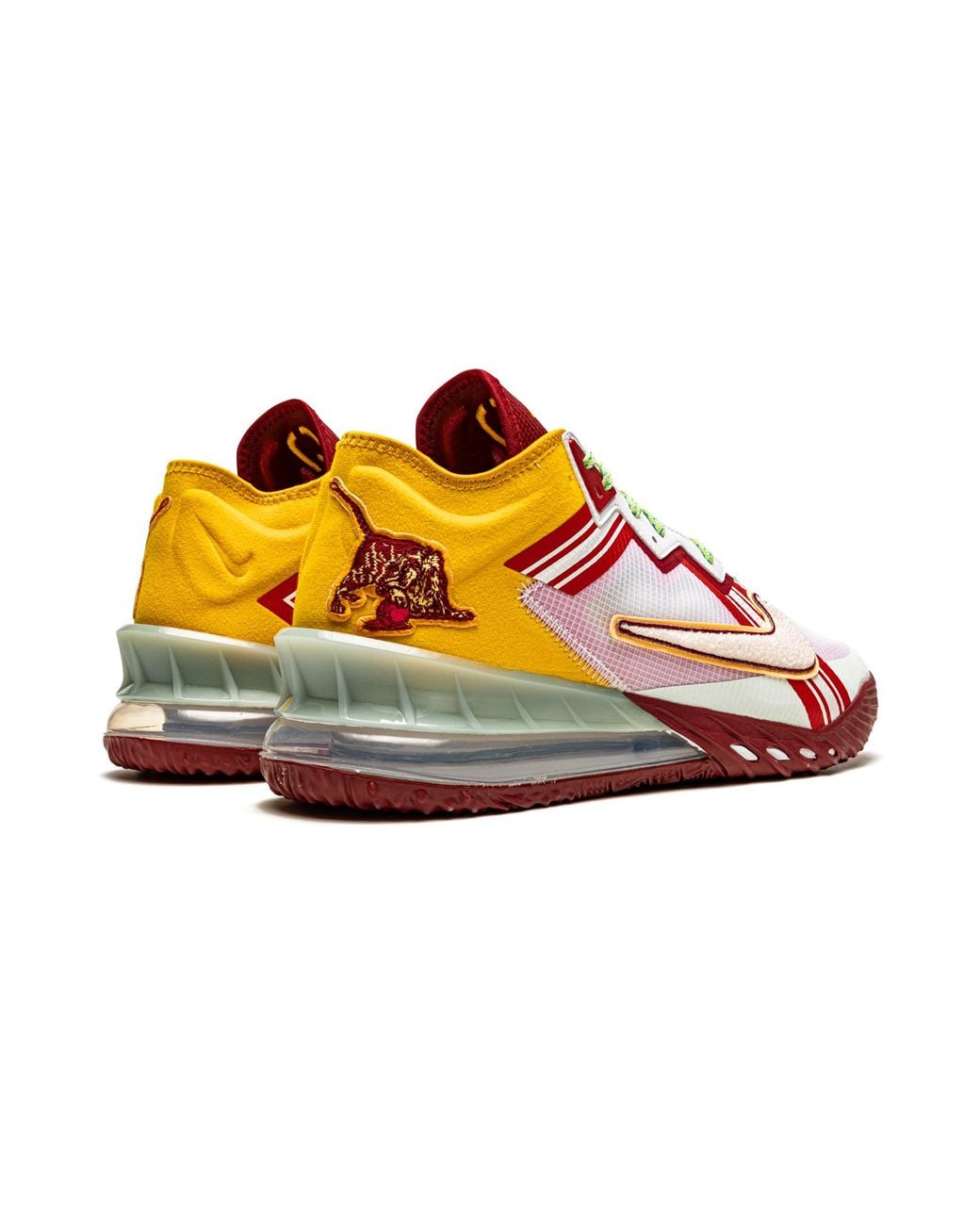 Nike Black Lebron 18 Low "Mimi Plange Higher Learning" Cv7562 102" for men