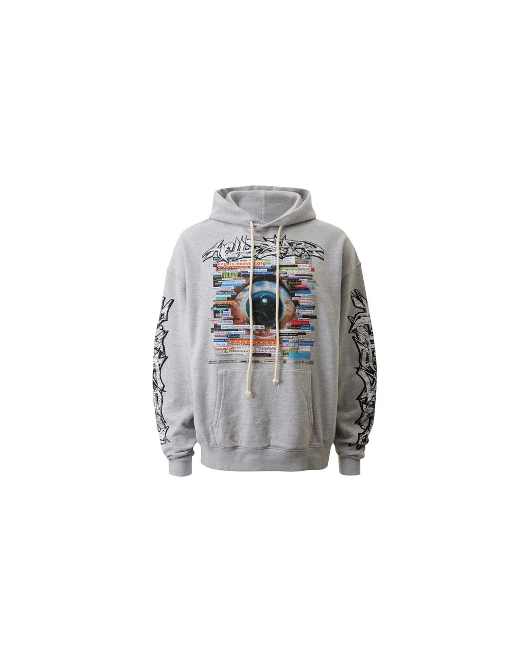 HELLSTAR Black Links Hoodie Hsr273" for men