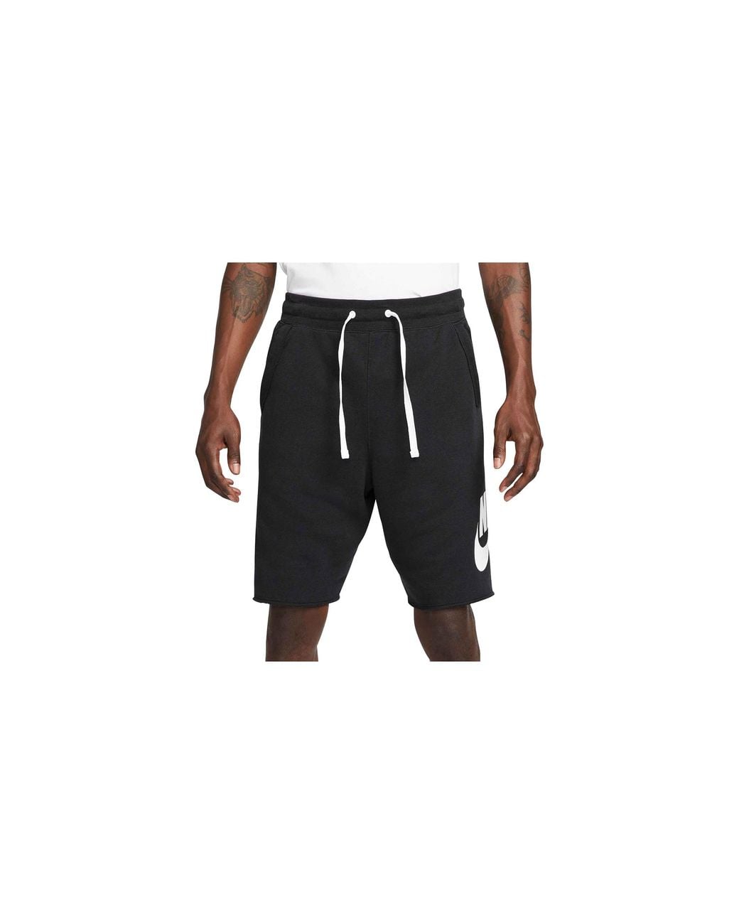 Nike Black Club Alumni French Terry Shorts Dx0502 010" for men