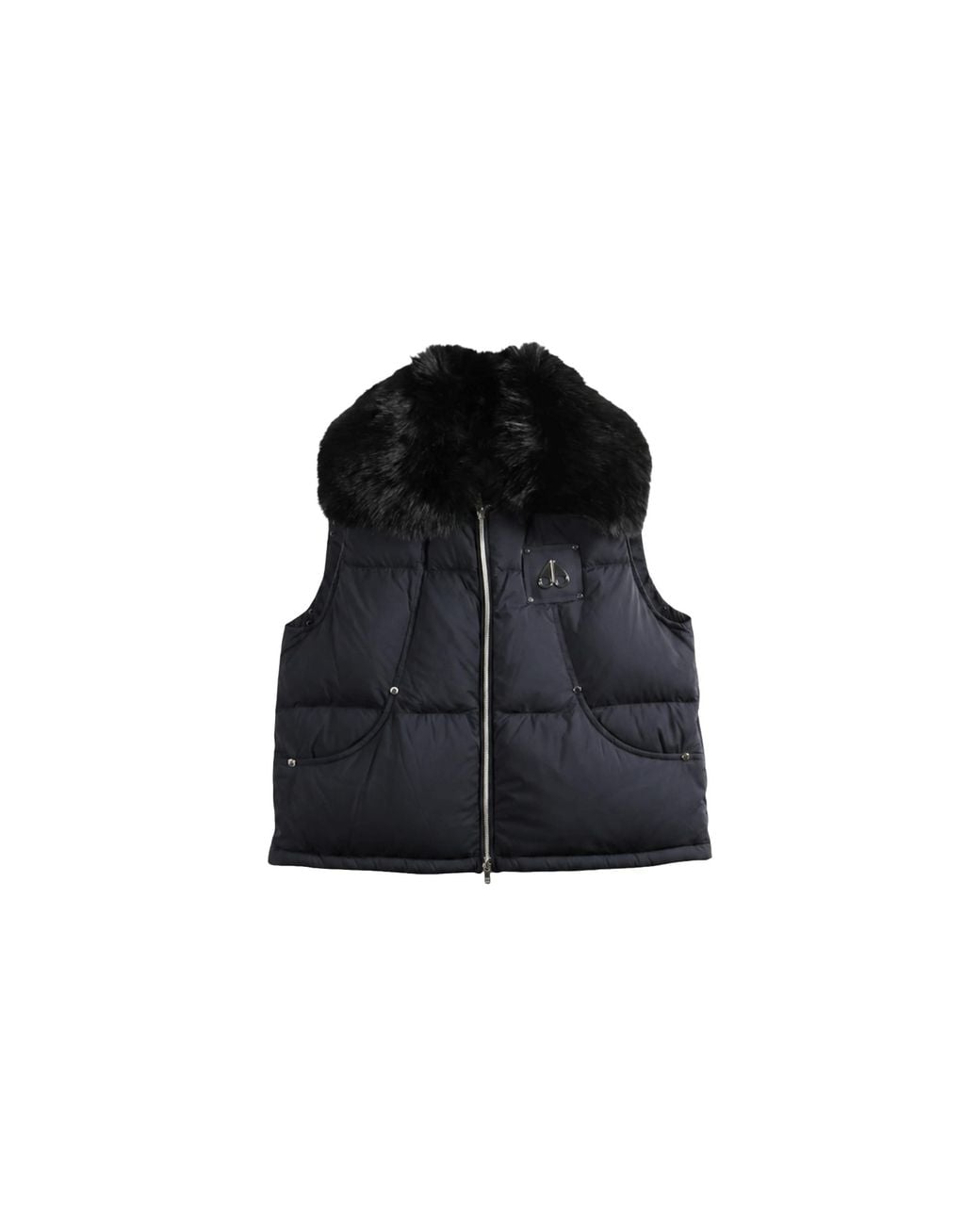 Moose Knuckles Black Everest Puffer Vest M36Lv461W 292"