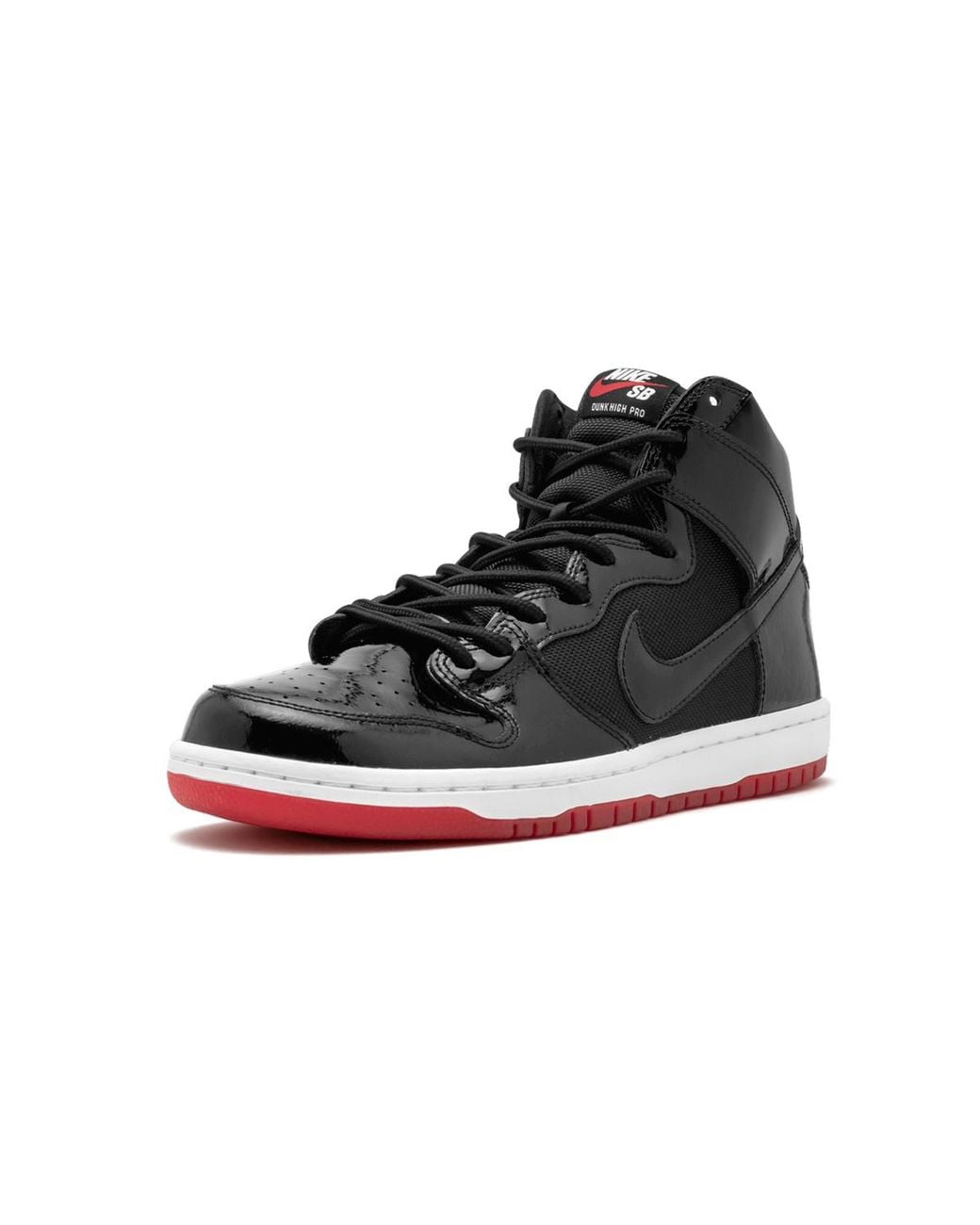 Nike Black Sb Zoom Dunk High Tr Qs 'bred' Shoes for men