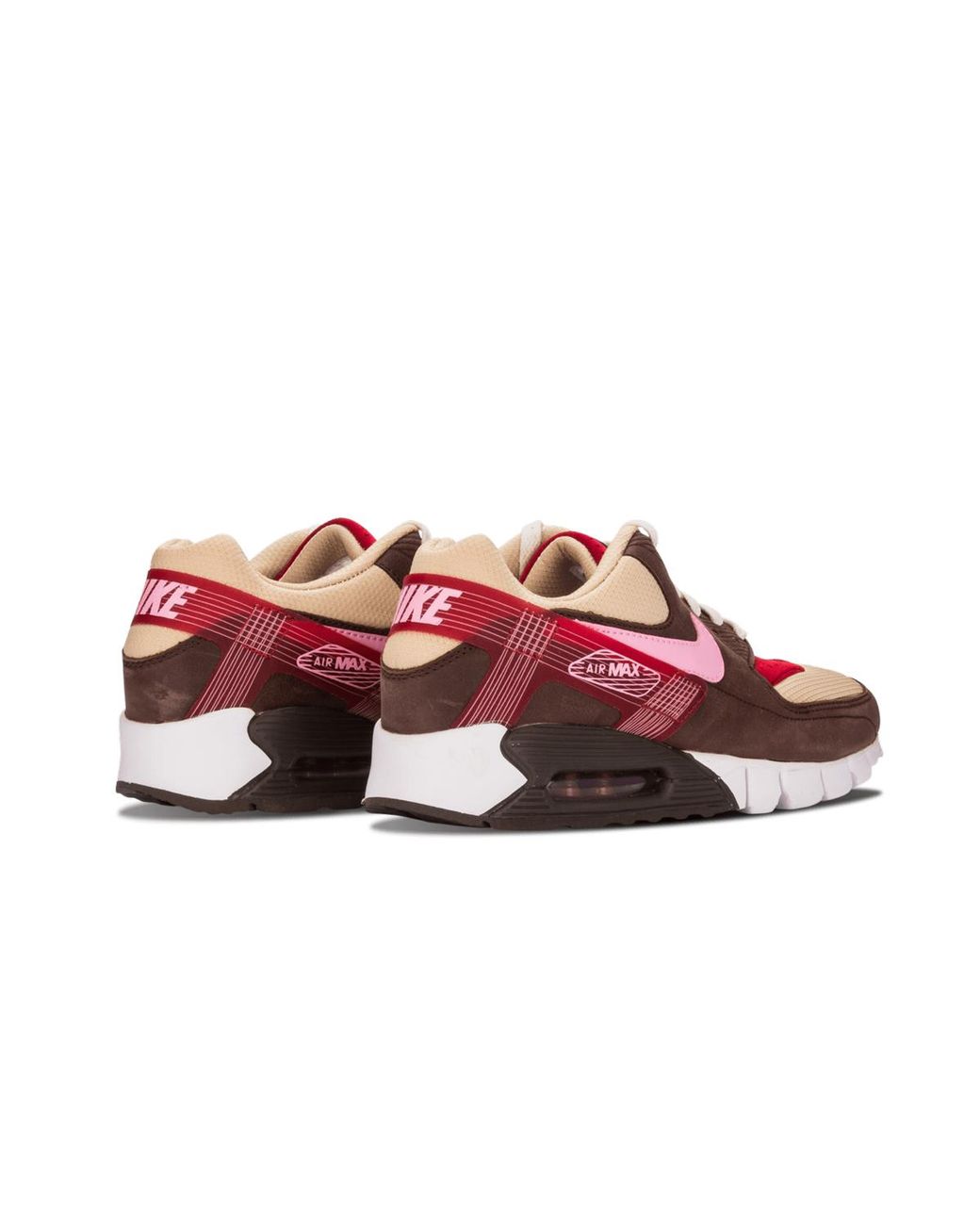 Nike Red Air Max 90 Current Huarache Pr "Dqm" 375576 261" for men