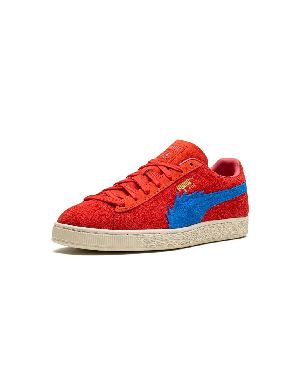 PUMA Red X One Piece Suede "Buggy" Sneakers for men