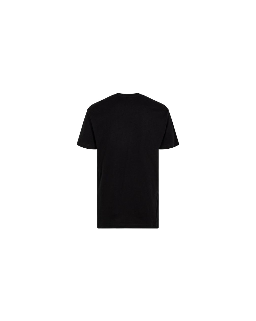 Stadium Goods Black Stacked Embroidery Logo T-Shirt - Sgs0519"