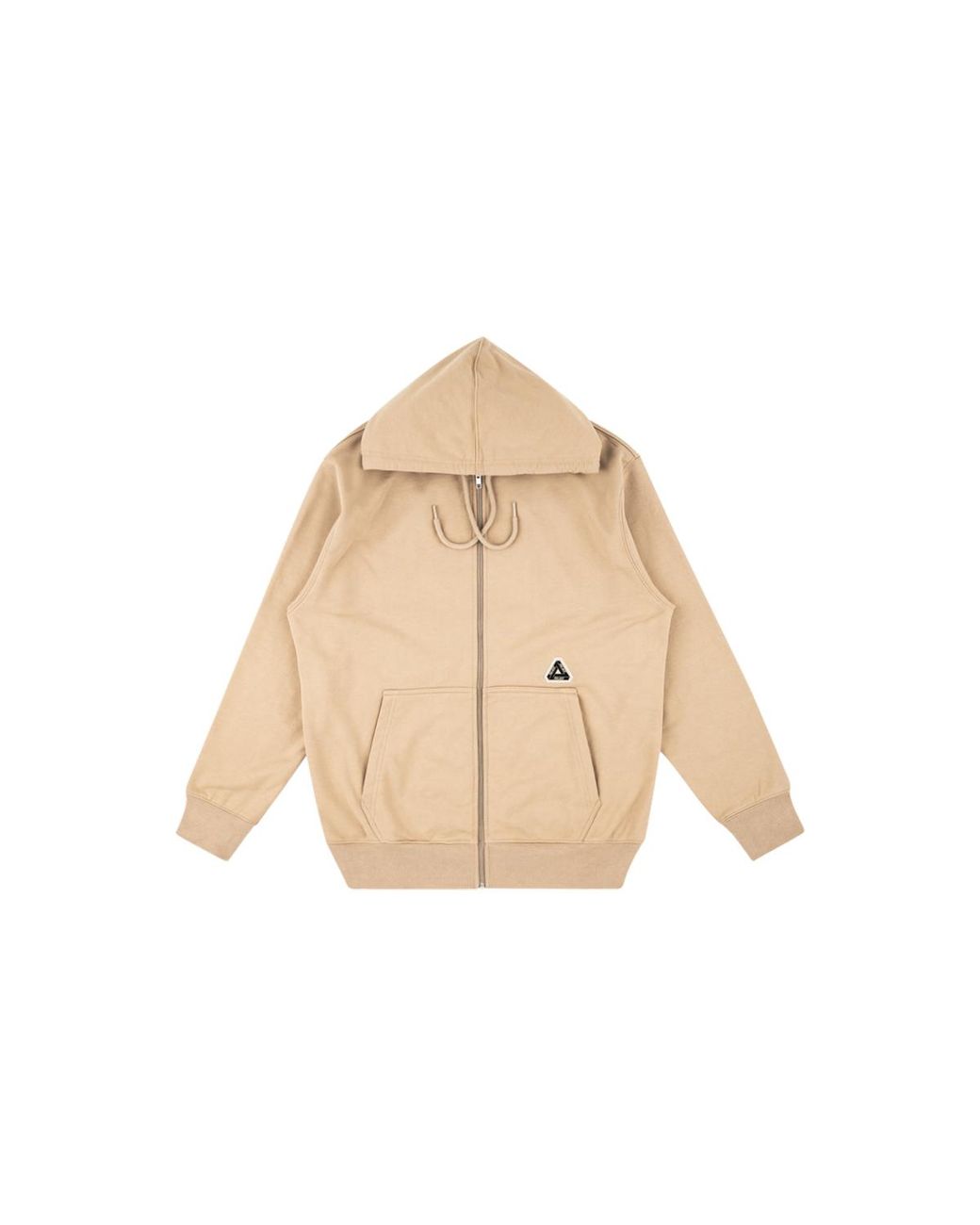 Palace Black Sofar Zip Hoodie "Sesame" P17Hd096T" for men