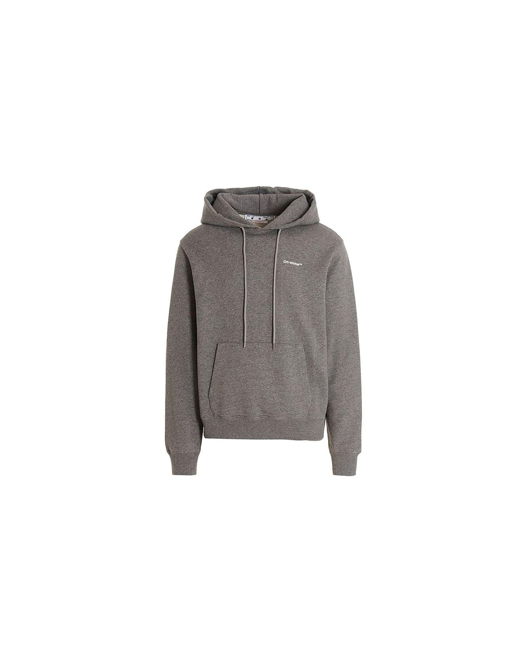Off-White c/o Virgil Abloh Black Wave Outline Diag Design Hoodie Ombb097C99Fle0170801" for men