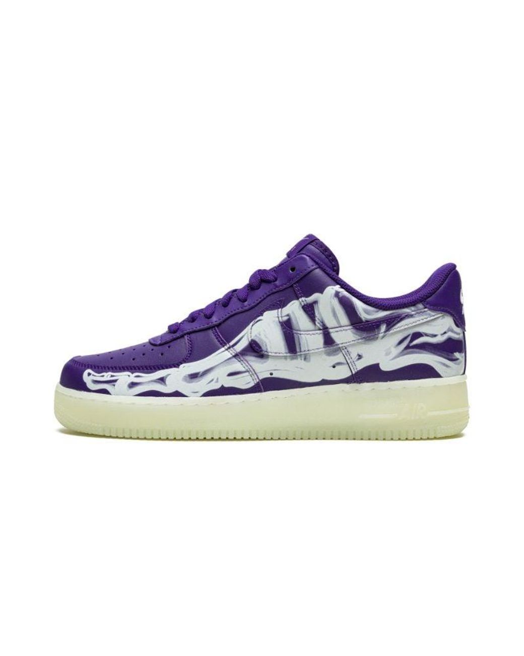 Nike Air Force 1 Low 07 Qs Skeleton Halloween Shoes in Blue Lyst UK