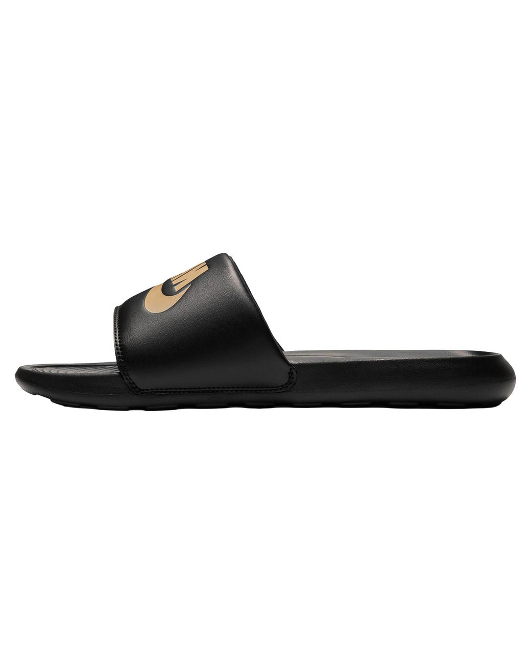 Nike Black Victori One Slide Metallic" Cn9675 006" for men