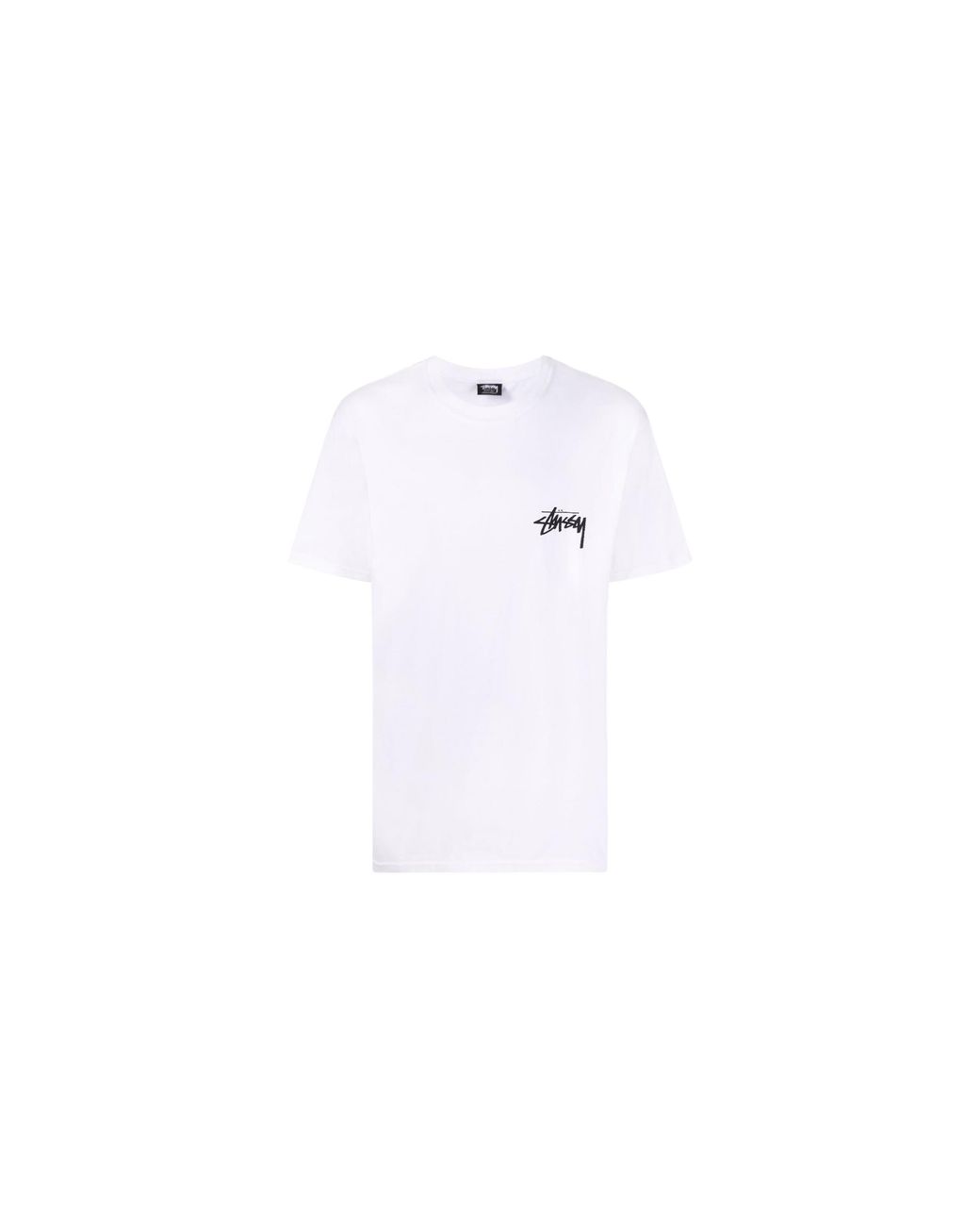 Stussy Black Fuzzy Dice T-Shirt 1904765 Wht" for men