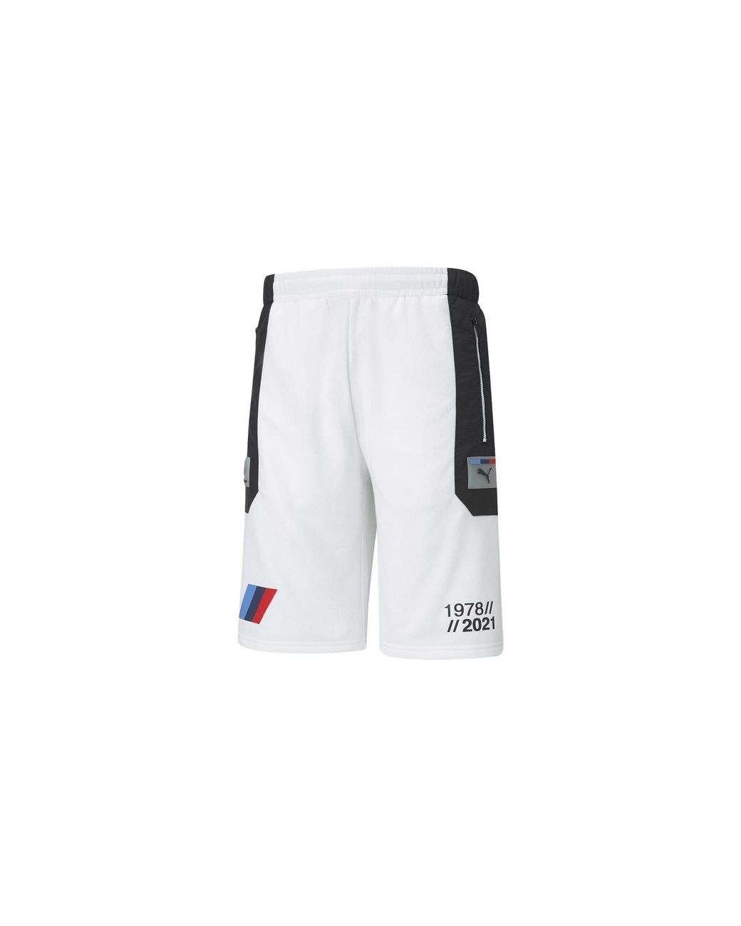 PUMA Black Bmw Motorsport Street Sweat Shorts 11" 599488 02" for men