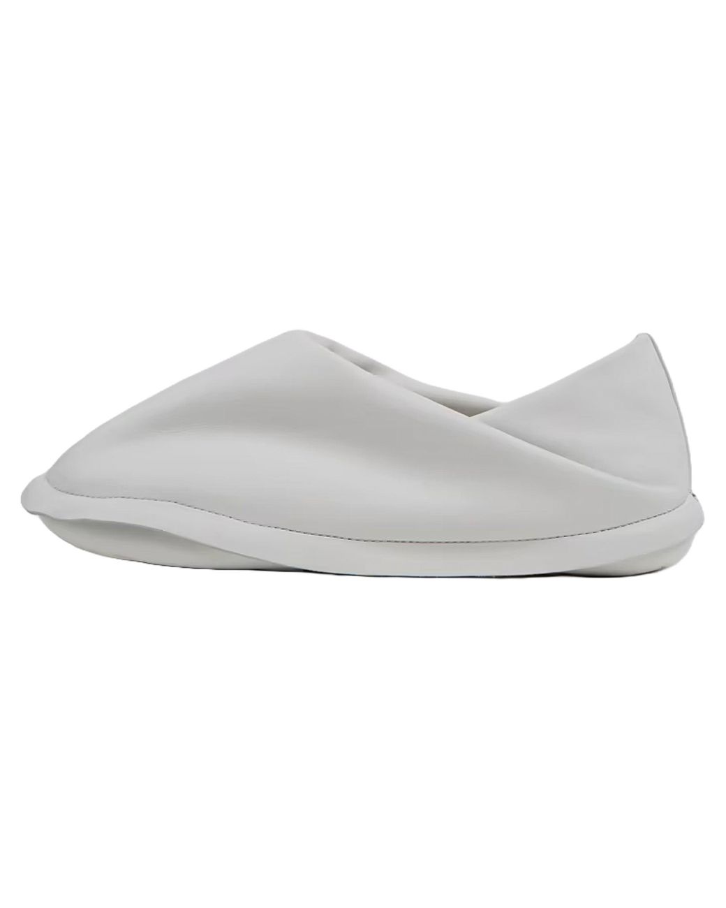 CAMPERLAB Gray Peu Form Leather Shoes "Issey Miyake" K201849 003"