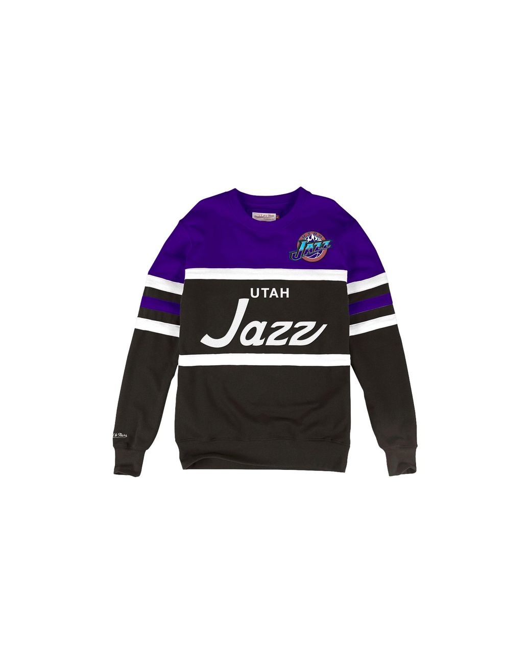 Mitchell & Ness Black Nba Head Coach Crew Utah Jazz "Head Coach for men