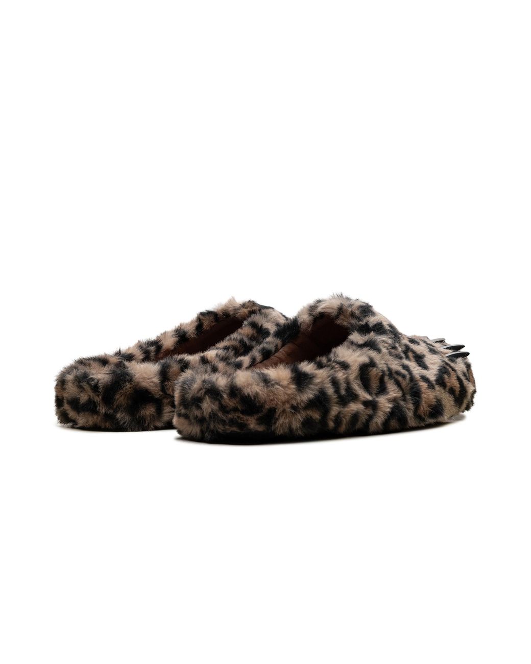 Bravest Studios Black Leopard Claw Mule Leopard" Bs49" for men
