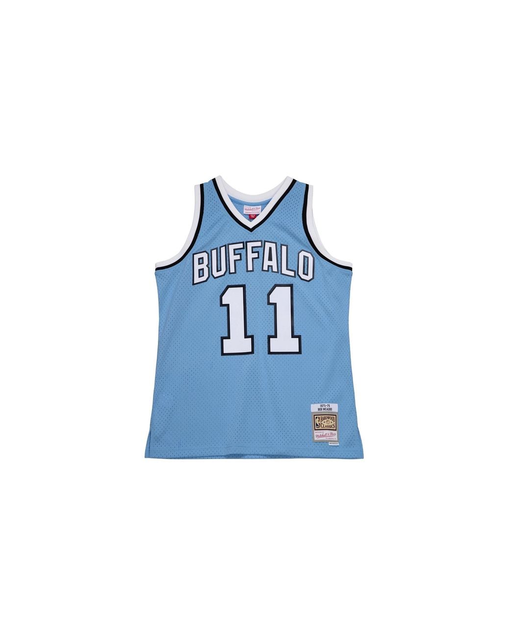 Mitchell & Ness Blue Dark Jersey Braves 1975 Bob Mcadoo "Columbia" Smjy3351 Bba75Bmcclbl" for men