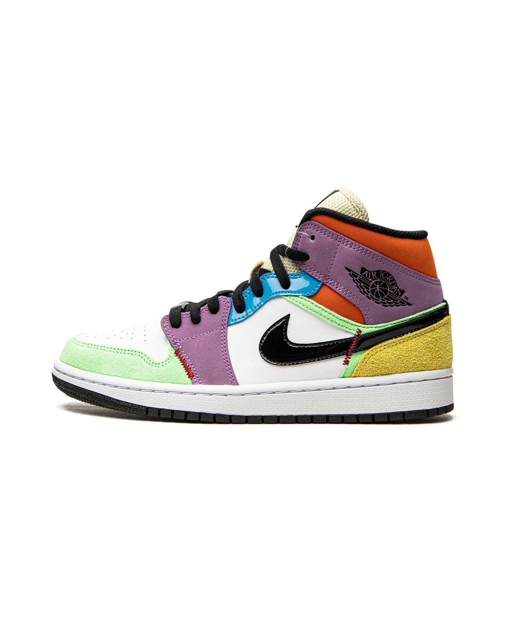 Nike Black Air 1 Mid Se "Lightbulb" Cw1140 100"