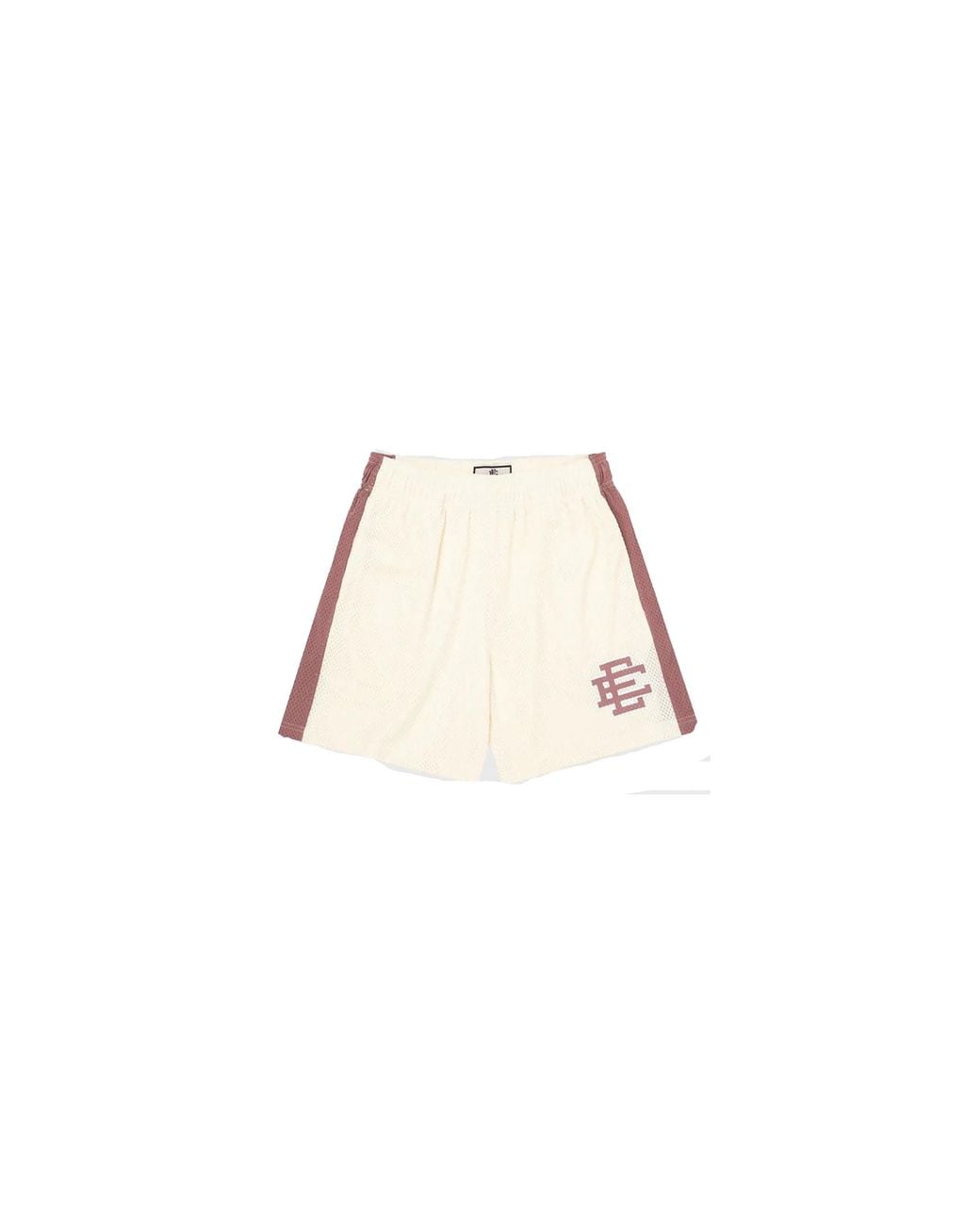Eric Emanuel Black Ee Basic Shorts "Cream" Ee051" for men