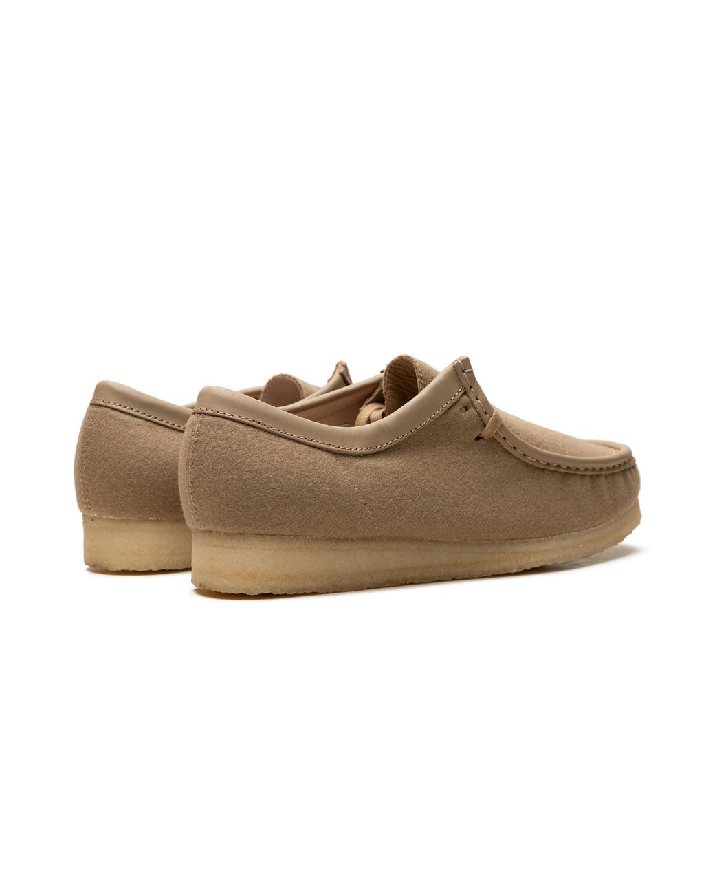 Clarks Black Wallabee "Camel Wool" 26178212" for men
