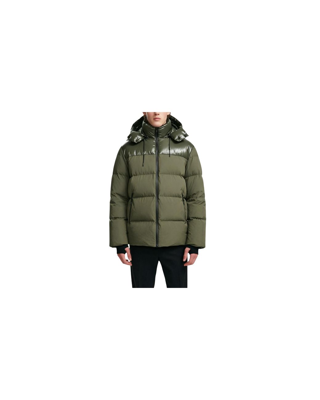 Rudsak Green Larry Puffer Jacket "Khaki" 7125502-Kh" for men