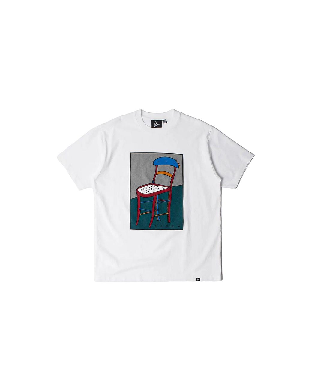 by Parra Black A Chair Ss T-Shirt 56305" for men