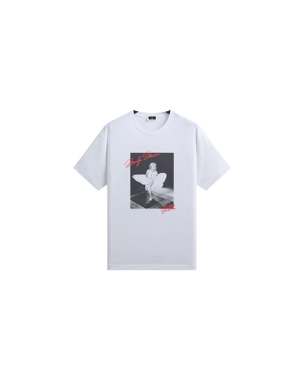 Kith Black Marilyn Monroe Skirt T-Shirt Khma030004 101" for men