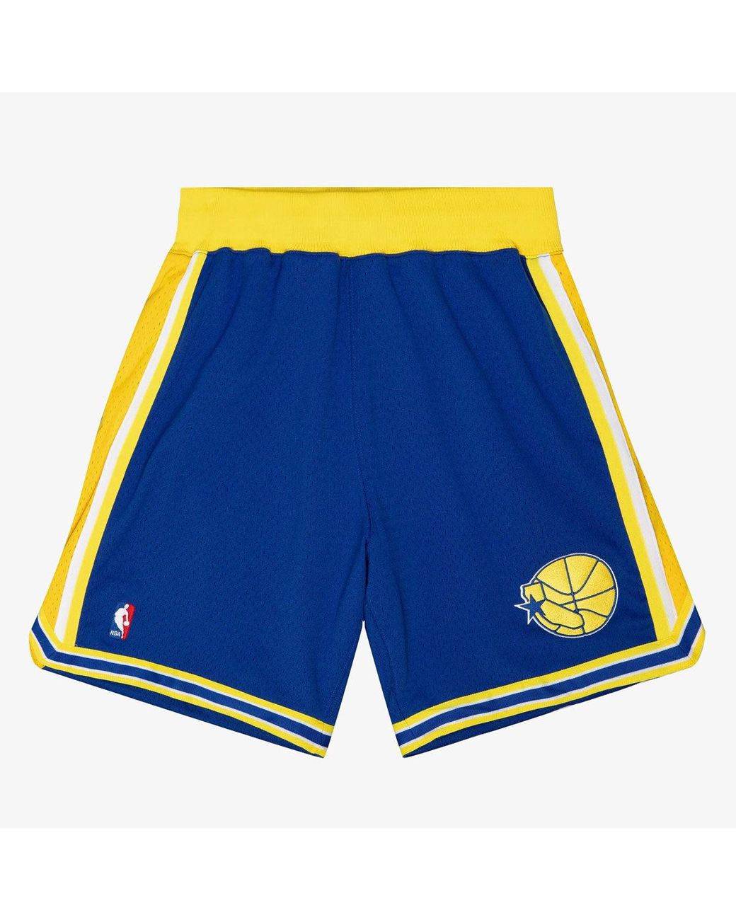 Mitchell & Ness Blue Nba Authentic Shorts Warriors 95 "Warriors" Ashrcp19189 Gswroya95" for men