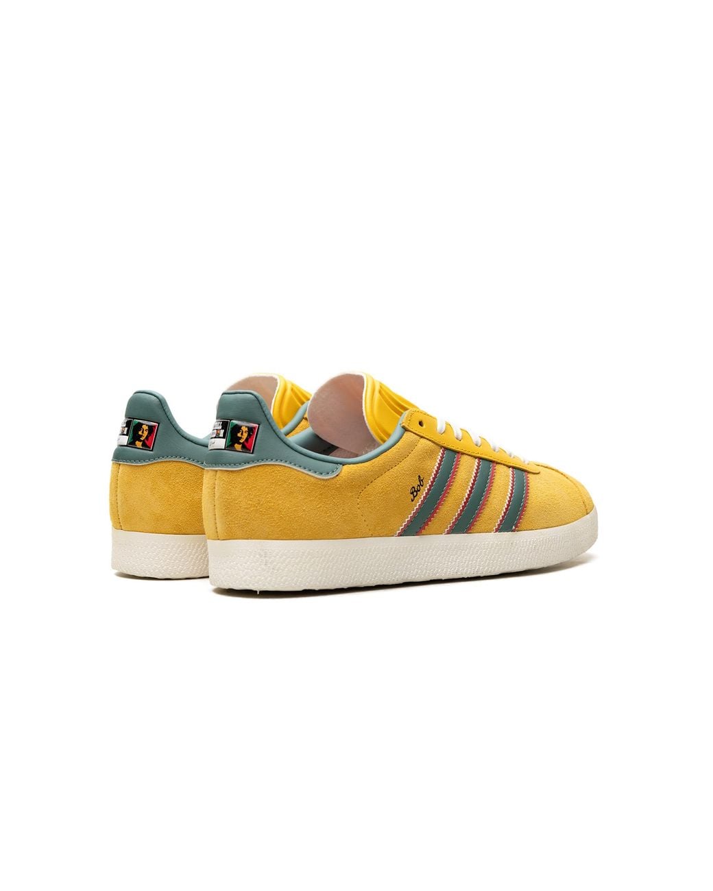Adidas Black Gazelle Indoor "Bob Marley" Kj3532" for men