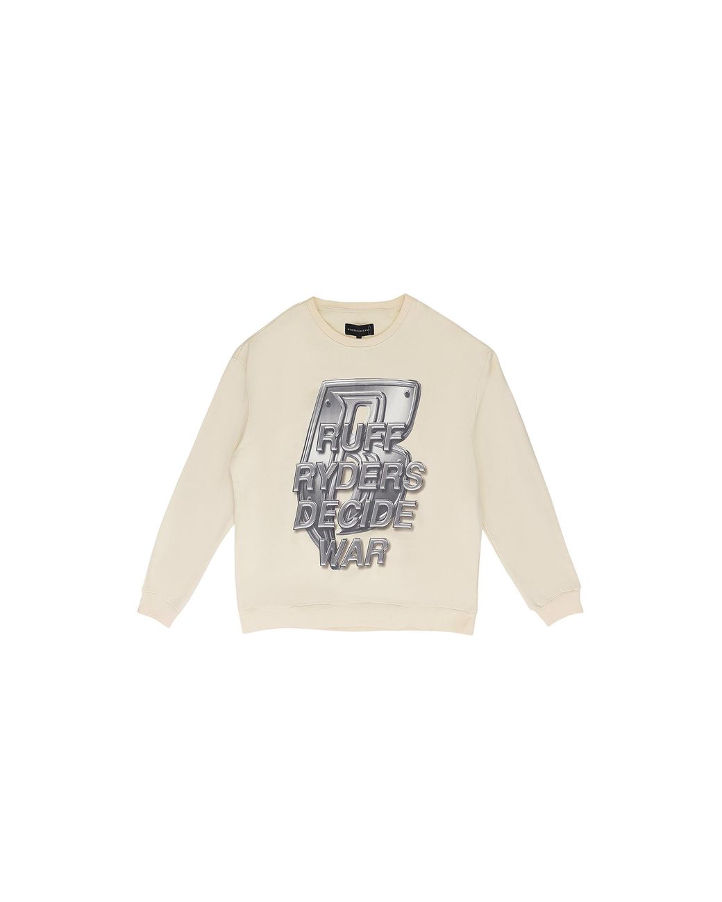 Who Decides War Black Ruff Ryders Sweatshirt "Off- 11100400018Aw23" for men