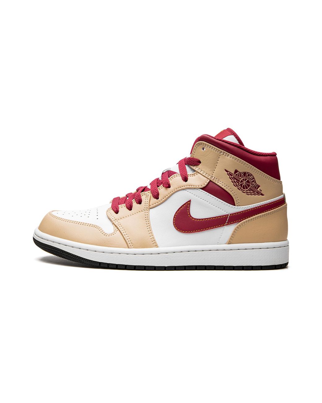 Nike Black Air 1 Mid "Light Curry" 554724 201" for men