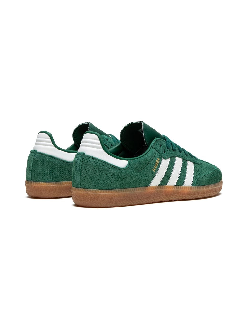 Adidas Green Samba Og "Collegiate/Gum" Hp7902" for men