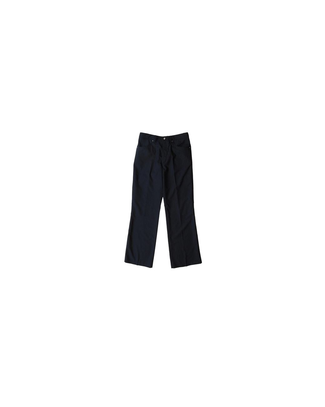 Second Layer Black Valluco Trouser 2 Pdss25Pa01073" for men