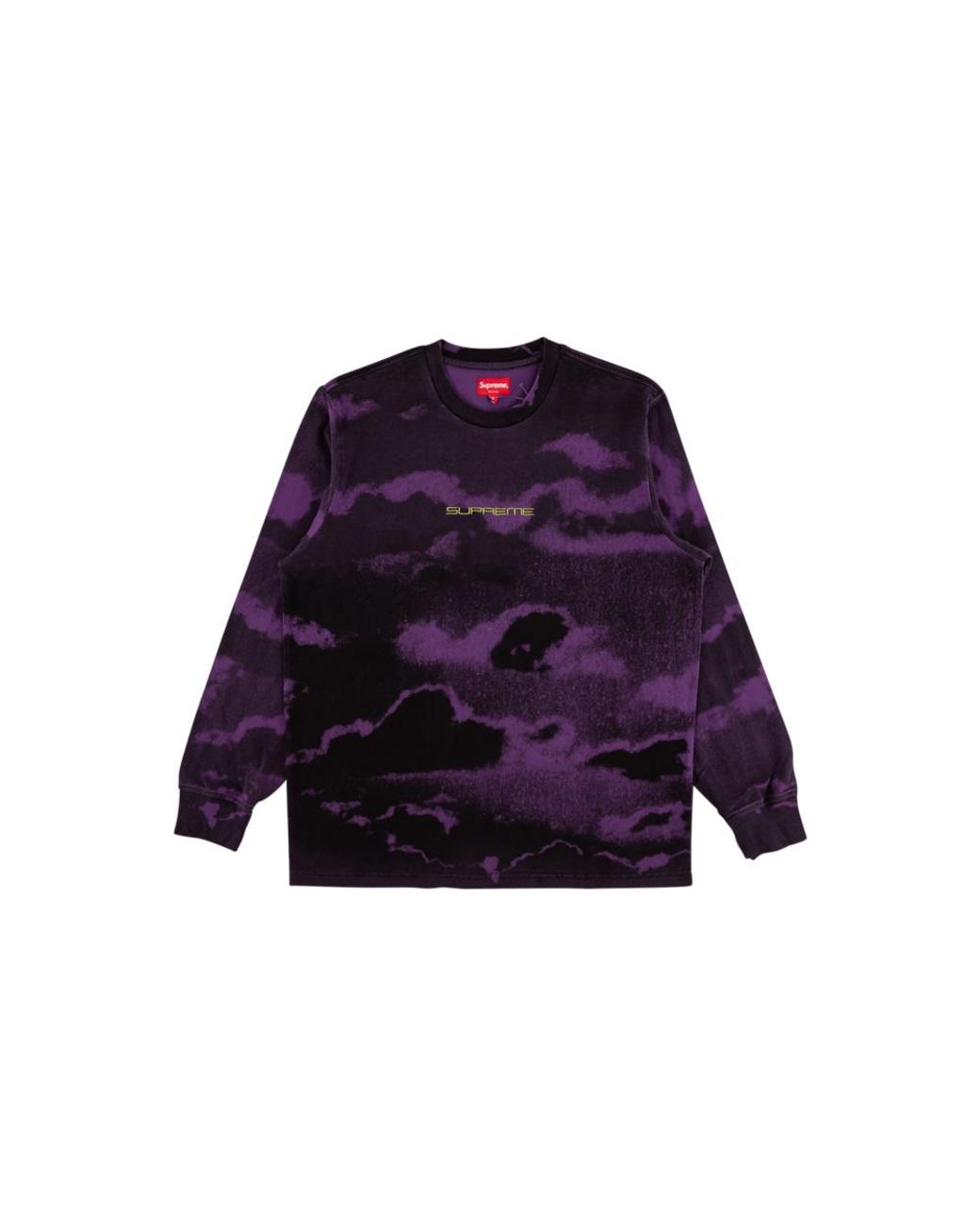supreme purple long sleeve