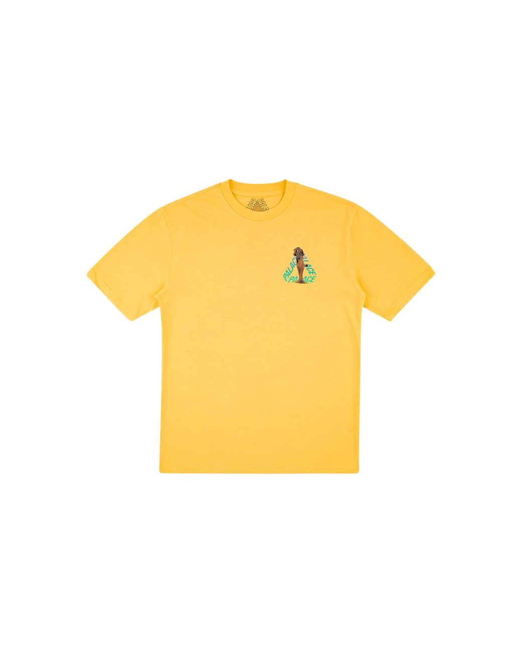 Palace Yellow Rolls P3 T-Shirt P17Ts134T" for men