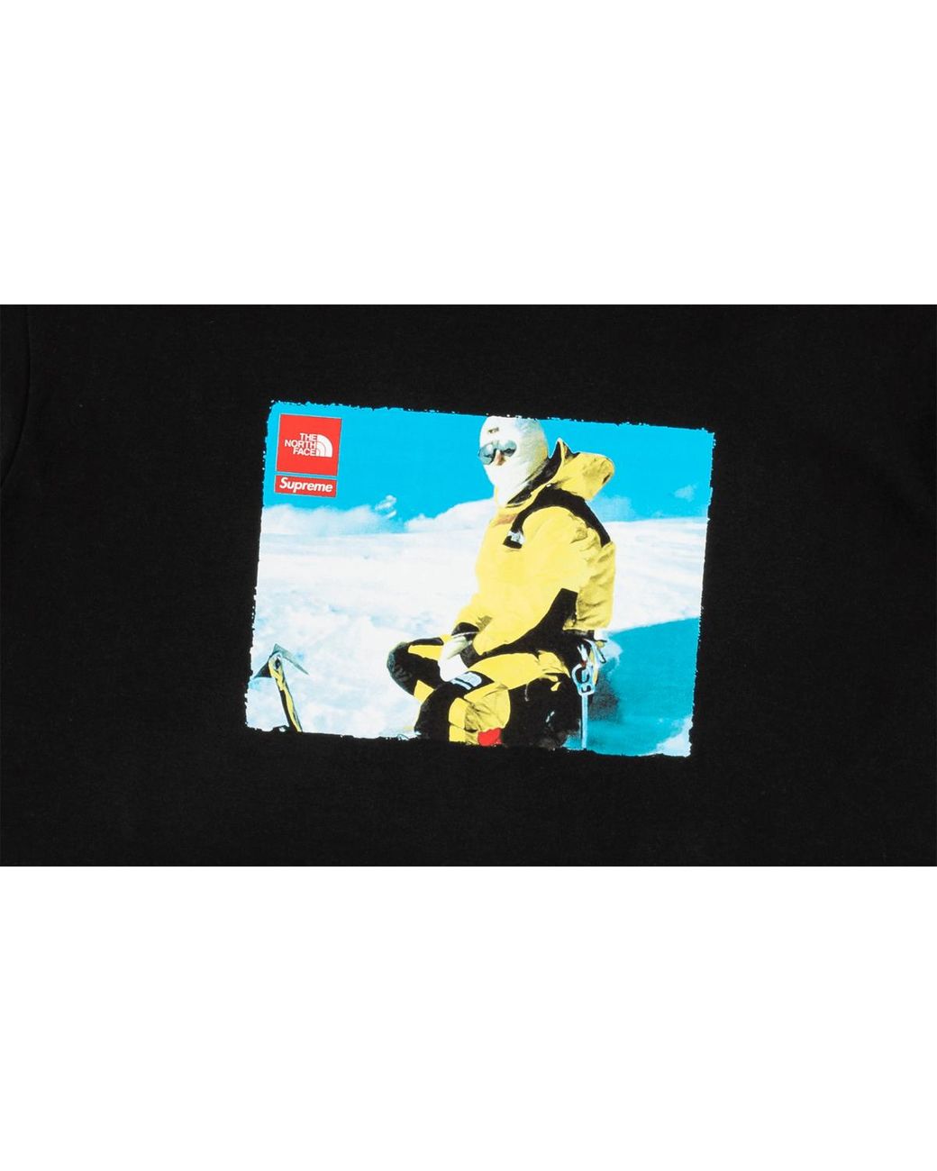 Supreme Black Tnf Photo T-Shirt "Fw18" Su6171"