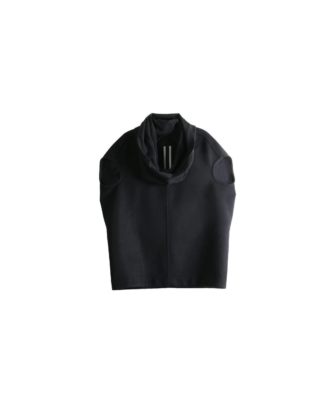 Rick Owens Black Cowled Floating T-Shirt Rp02F5253 Wmthy 09"