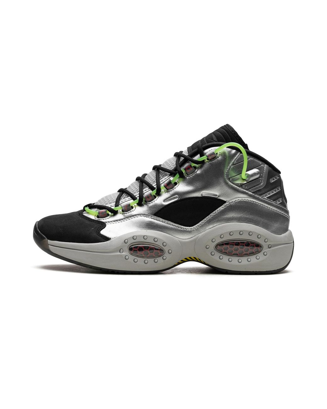 Reebok Black Minions X Question Mid "Gru" Fw7548" for men
