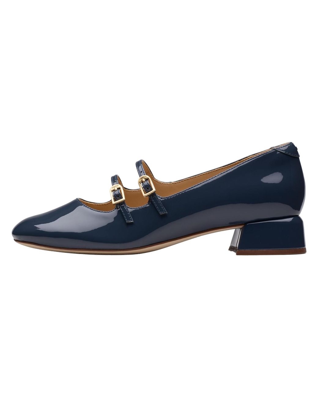 Clarks Blue Daiss30 Shine Mary Jane Patent" 26181311"