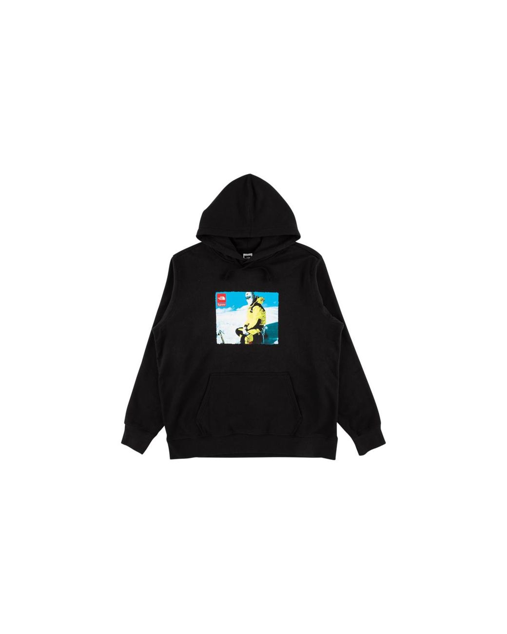 Supreme Black Tnf Photo Hooded Sweatshirt "Fw18" Su6167"