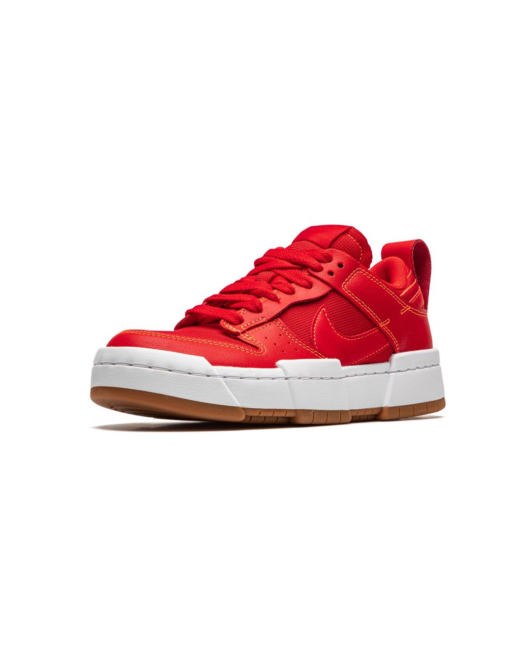 Nike Red Dunk Low Disrupt "University" Ck6654 600"