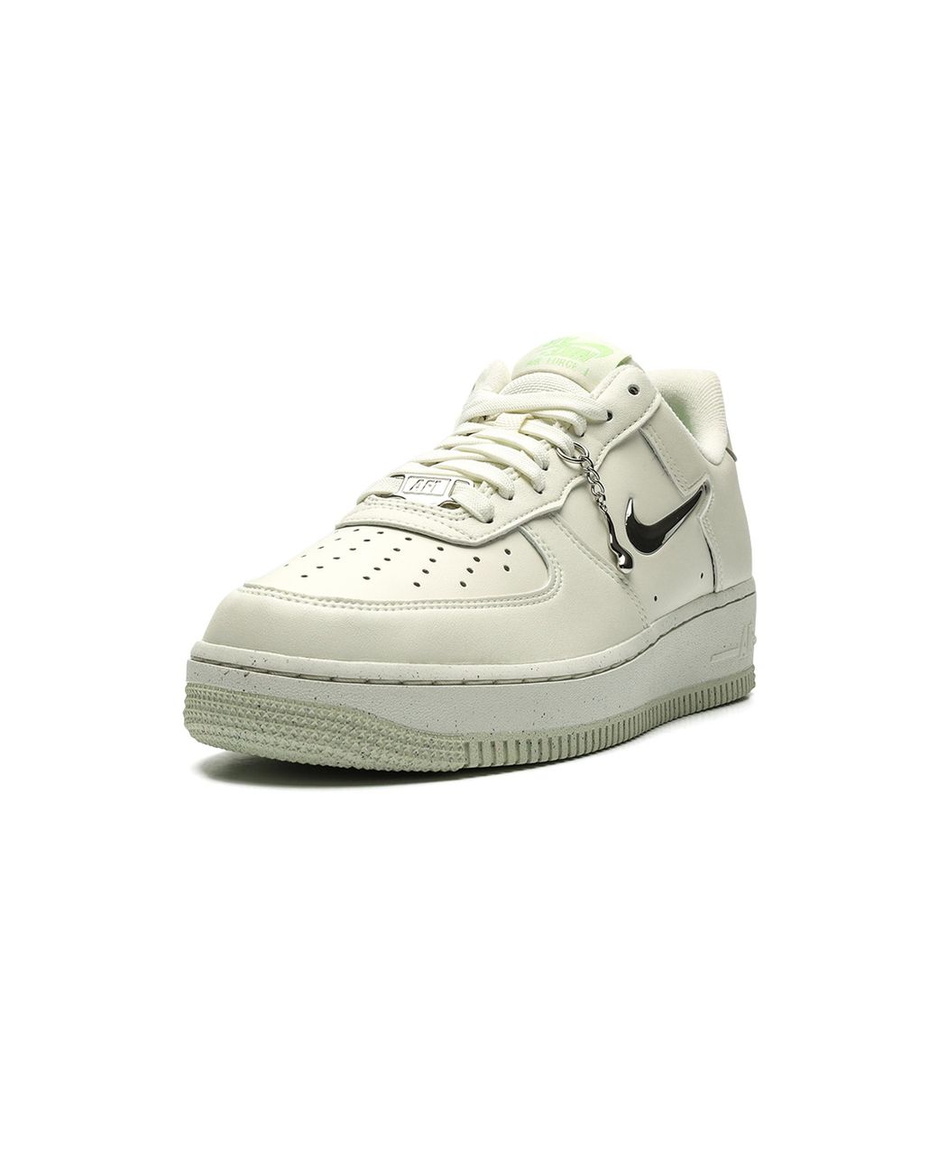 Nike Black Air Force 1 '07 Next Nature Se "Liquid Metal" Fn8540 100"